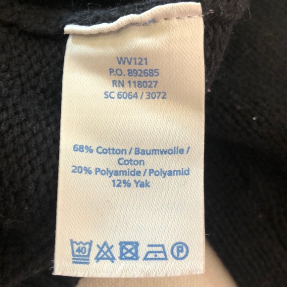 Boden black crew neck sweate - Picture 6 of 7